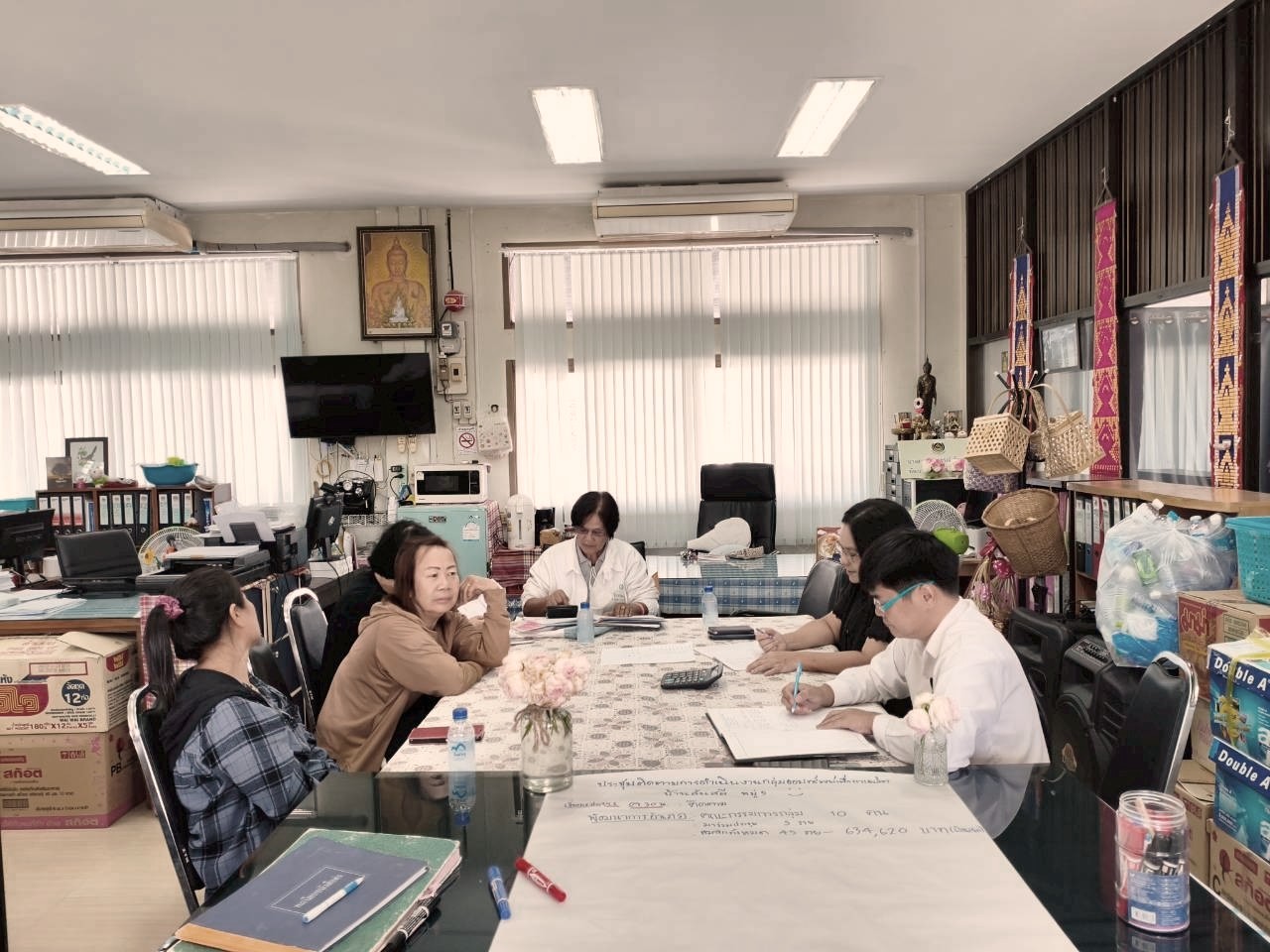 📌พัฒนาชุมชนเวียงป่าเป้า หนุนเสริมกลุ่มออมทรัพย์สันสลี สร้างวินัยการเงินเข้มแข็ง